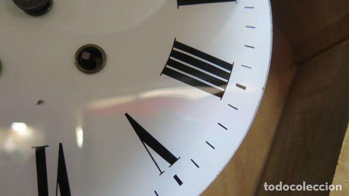 Relojes de pared: ANTIGUO RELOJ DE OJO DE BUEY. 1892. FUNCIONA - Foto 12