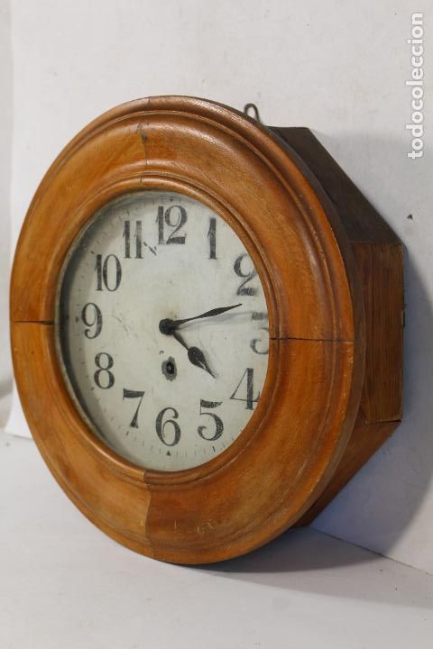 Relojes de pared: reloj antiguo ojo de buey - Foto 3