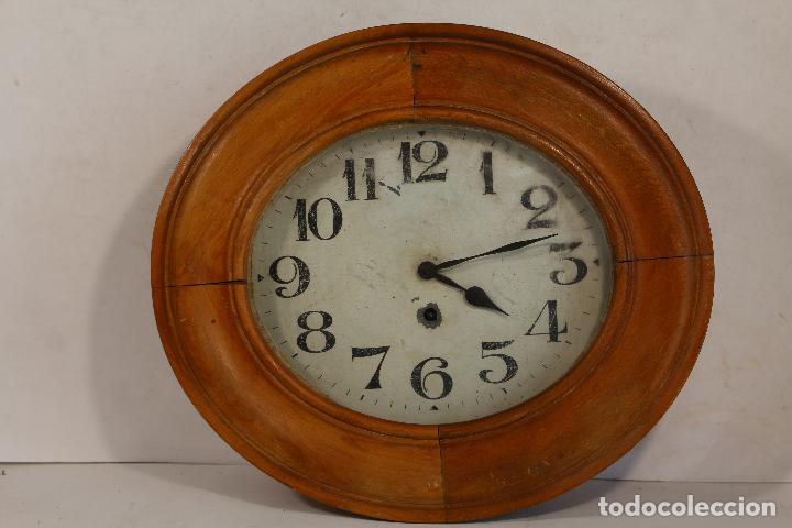 Relojes de pared: reloj antiguo ojo de buey - Foto 5