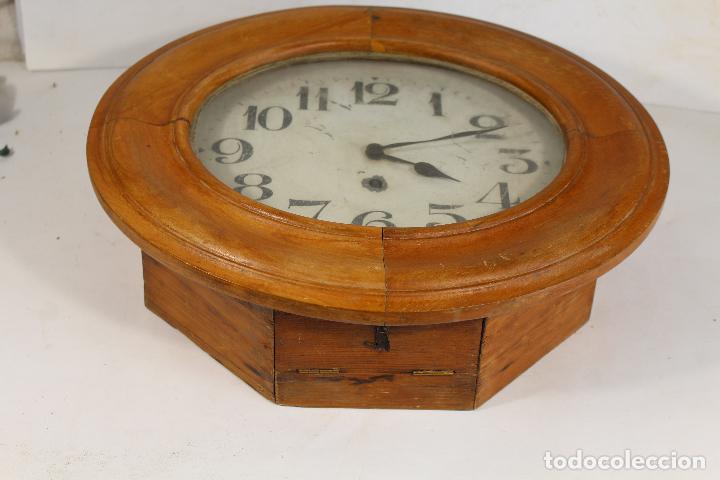 Relojes de pared: reloj antiguo ojo de buey - Foto 7