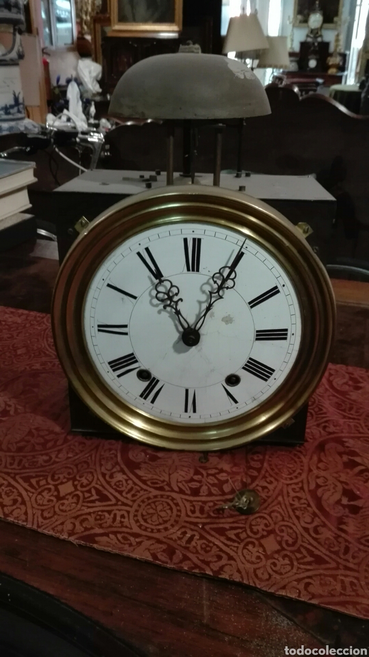 Relojes de pared: Reloj de pared Moret siglo XIX REF-285 - Foto 1