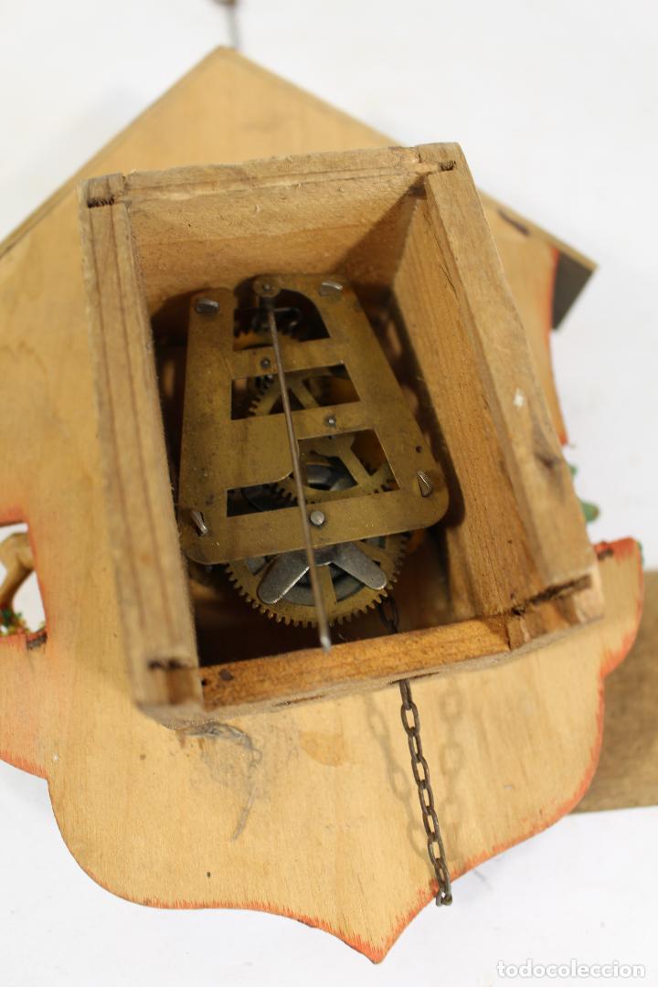 Relojes de pared: reloj cuco de madera para restaurar - Foto 3