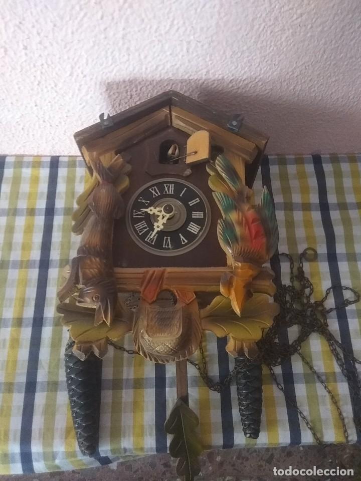 Relojes de pared: Reloj cuco selva negra - Foto 2