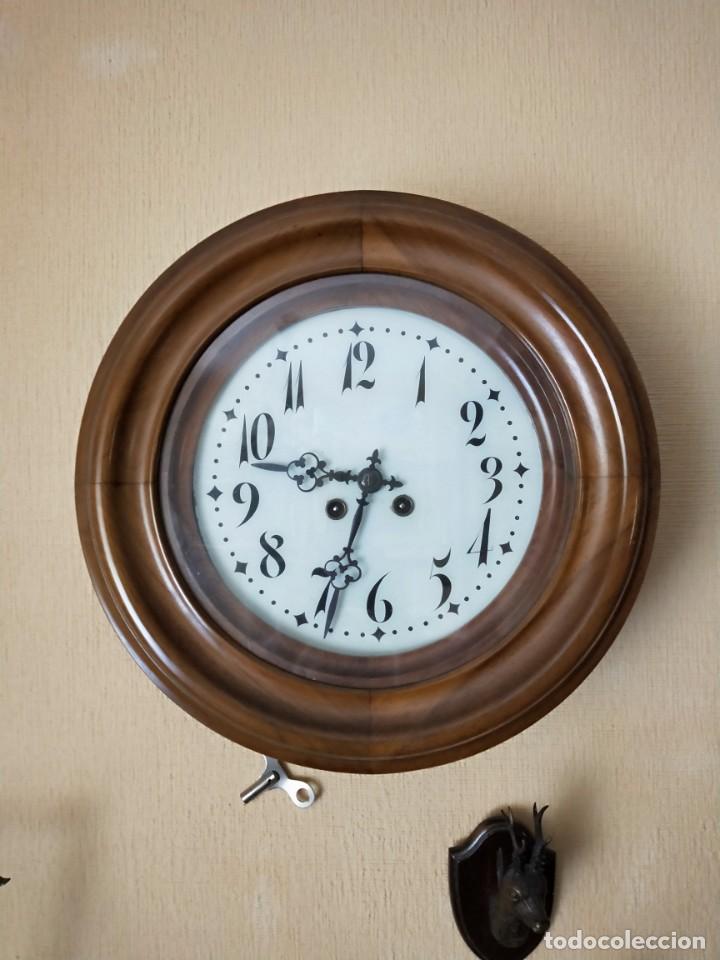 Relojes de pared: Reloj antiguo de pared ojo de buey - Foto 1
