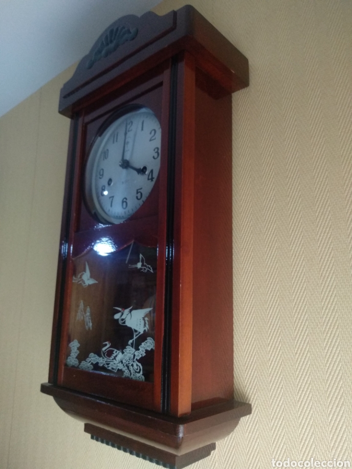 Relojes de pared: RELOJ A CUERDA FUNCIONANDO!! - Foto 4