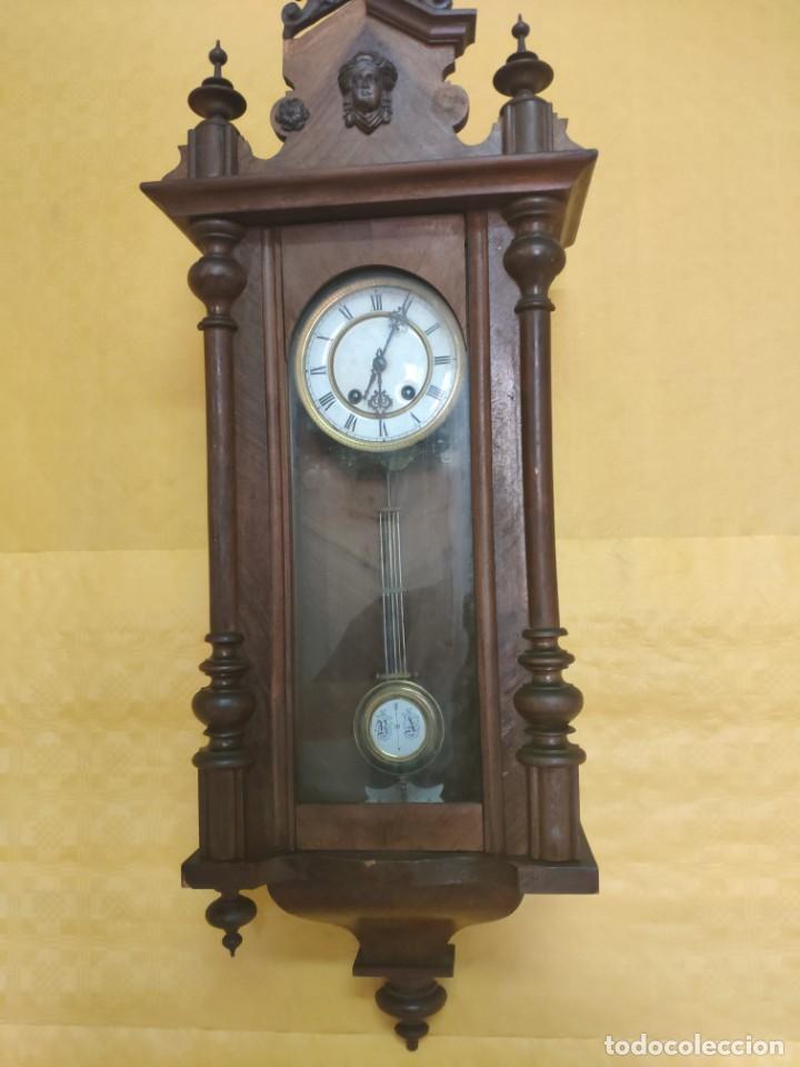 Relojes de pared: RELOJ DE PARED CON P&Eacute;NDULO SIGLO XX, 6000-070C - Foto 3