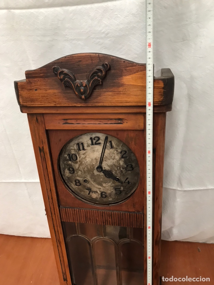 Relojes de pared: ANTIGUO RELOJ DE PAREJ - Foto 5