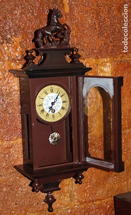 Relojes de pared: PEQUE&Ntilde;O RELOJ DE PARED ALEMAN - Foto 6