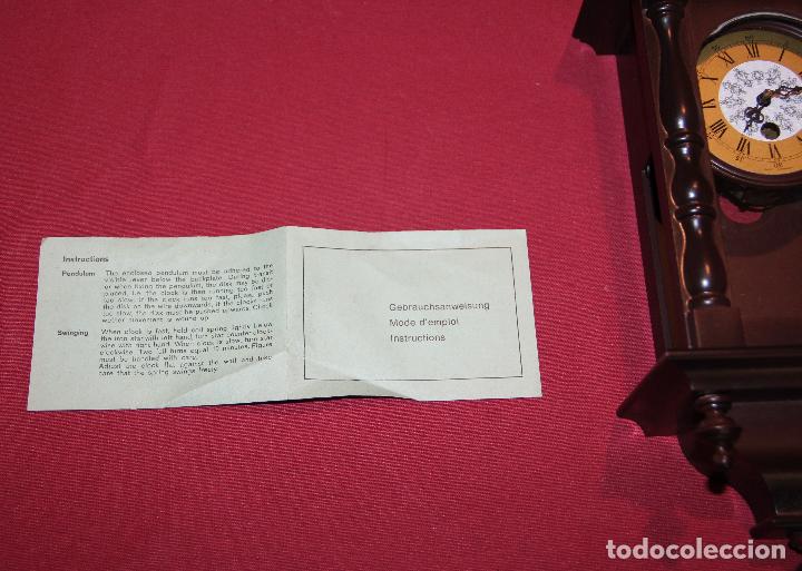 Relojes de pared: PEQUE&Ntilde;O RELOJ DE PARED ALEMAN - Foto 10