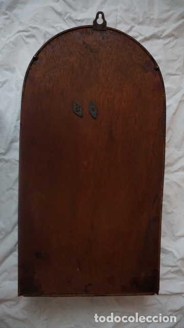 Relojes de pared: ANTIGUO RELOJ DE PARED CON LLAVE - Foto 5