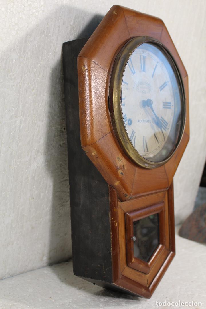 Relojes de pared: reloj american system - accurate - Foto 6