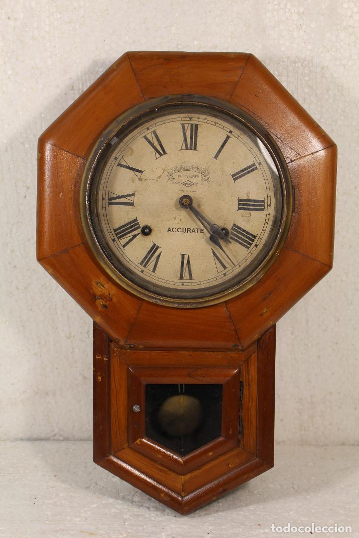 Relojes de pared: reloj american system - accurate - Foto 1