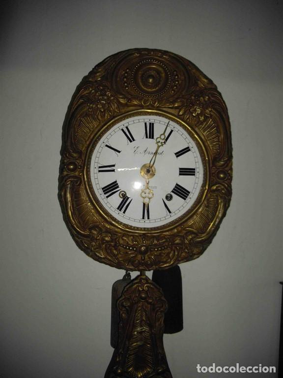 Relojes de pared: RELOJ PARED TIPO MORET E ARNAUD - Foto 3