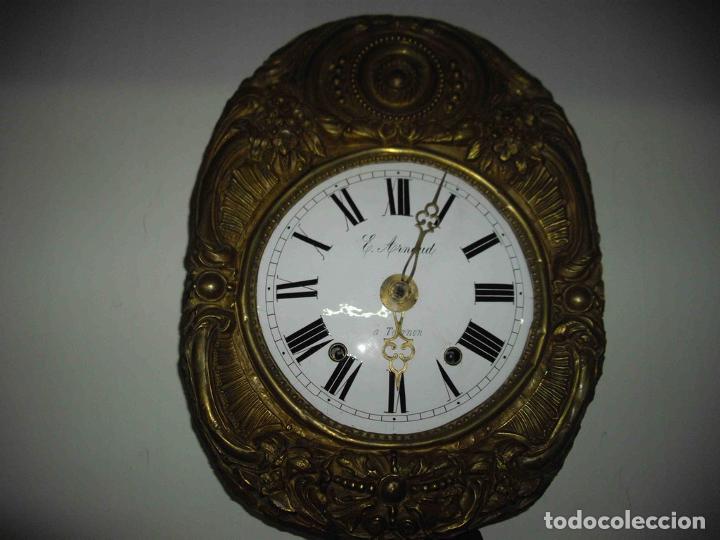 Relojes de pared: RELOJ PARED TIPO MORET E ARNAUD - Foto 5