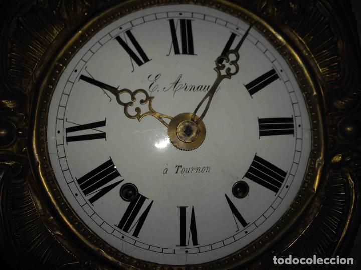 Relojes de pared: RELOJ PARED TIPO MORET E ARNAUD - Foto 6