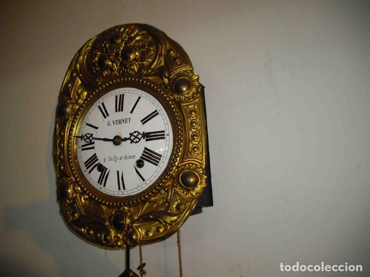 Relojes de pared: RELOJ PARED MORET G VERNET - Foto 4