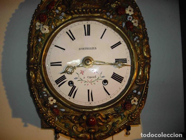 Relojes de pared: RELOJ DE PARED MORET BARTHELIER - Foto 4