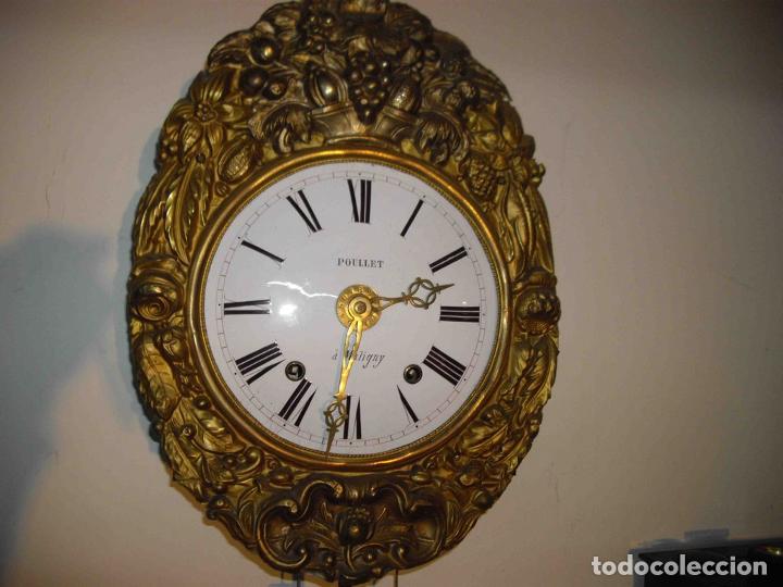 Relojes de pared: RELOJ DE PARED MORET POULLET - Foto 4