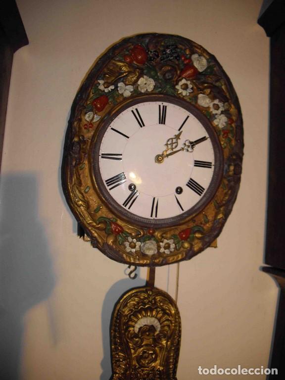 Relojes de pared: RELOJ PARED MORET ROSAS BLANCAS - Foto 2