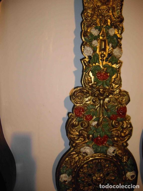 Relojes de pared: RELOJ PARED MORET ROSAS BLANCAS - Foto 4