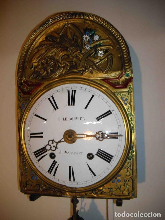 Relojes de pared: RELOJ PARED MORET E LE BOUBIER - Foto 4