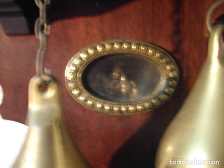Relojes de pared: RELOJ PARED PESAS PERA PENDULO INTERIOR - Foto 6