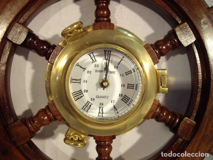 Relojes de pared: RELOJ TIMON OJO DE BUEY - Foto 2