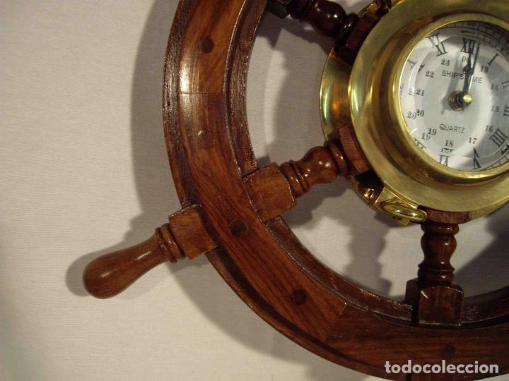 Relojes de pared: RELOJ TIMON OJO DE BUEY - Foto 3