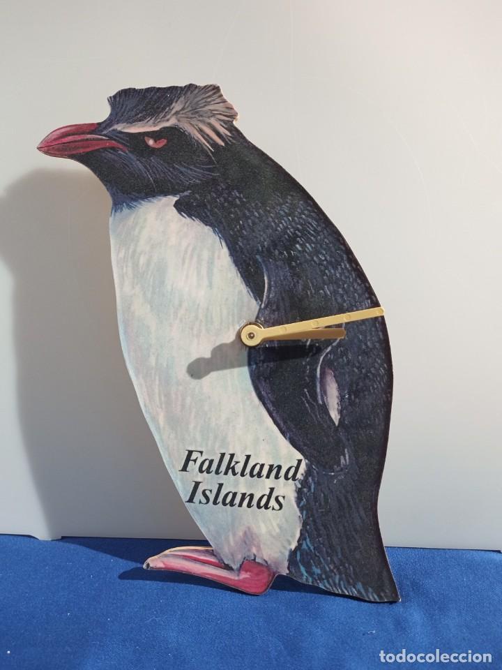 Relojes de pared: Reloj de pared con forma de ping&uuml;ino, Islas Malvinas - Foto 1