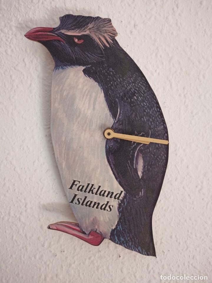 Relojes de pared: Reloj de pared con forma de ping&uuml;ino, Islas Malvinas - Foto 5
