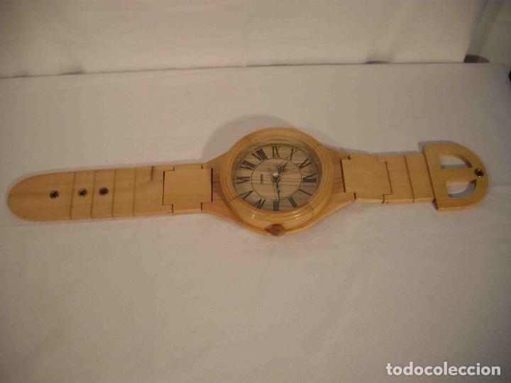 Relojes de pared: RELOJ PULSERA MADERA XL - Foto 4