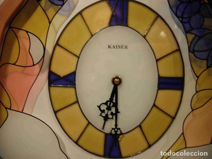Relojes de pared: RELOJ PARED KAISER VIDRIERA - Foto 3