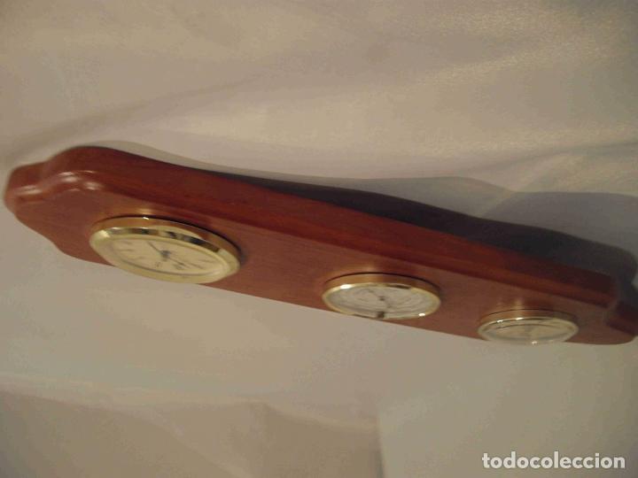 Relojes de pared: MANOPLIA 2 RELOJES Y BAROMETRO - Foto 5