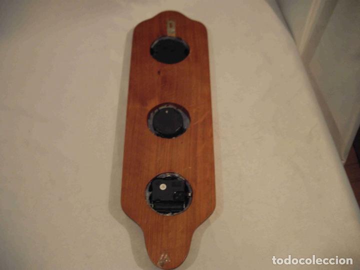 Relojes de pared: MANOPLIA 2 RELOJES Y BAROMETRO - Foto 6