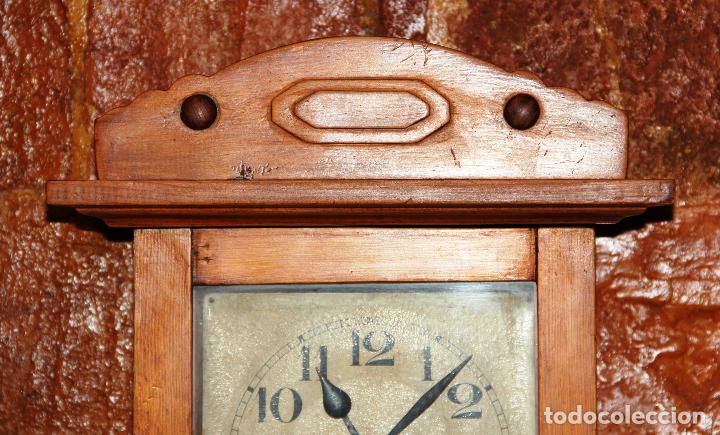 Relojes de pared: ANTIGUO RELOJ DE PARED ALEMAN - Foto 4