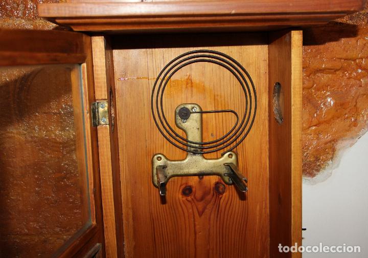 Relojes de pared: ANTIGUO RELOJ DE PARED ALEMAN - Foto 7