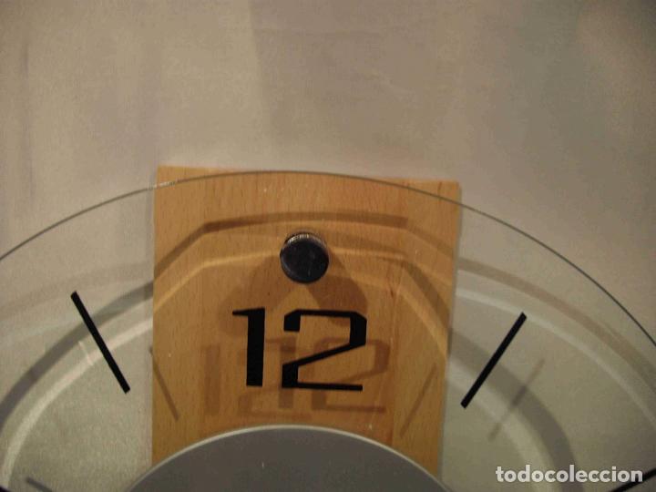 Relojes de pared: RELOJ PARED ALUMINIO MADERA 32 - Foto 2
