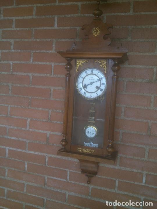 Relojes de pared: RELOJ DE PARED JUNGHANS - Foto 7