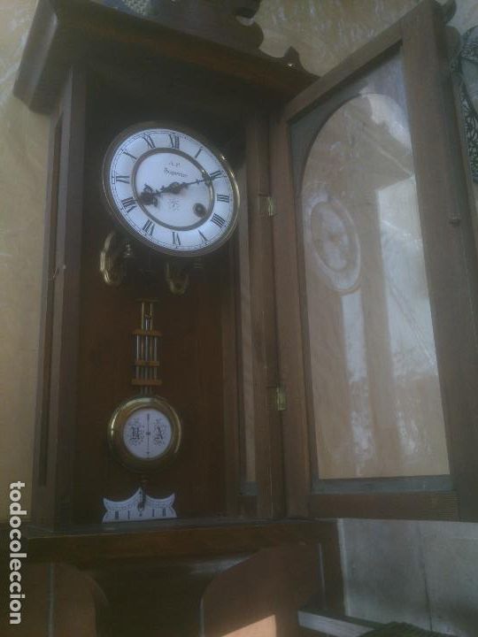 Relojes de pared: RELOJ DE PARED JUNGHANS - Foto 9