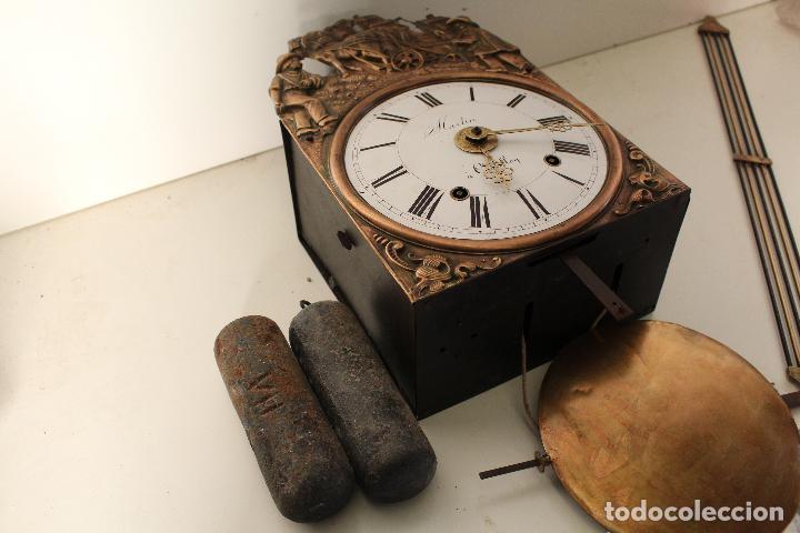 Relojes de pared: antiguo Reloj Morez de martin - Foto 8