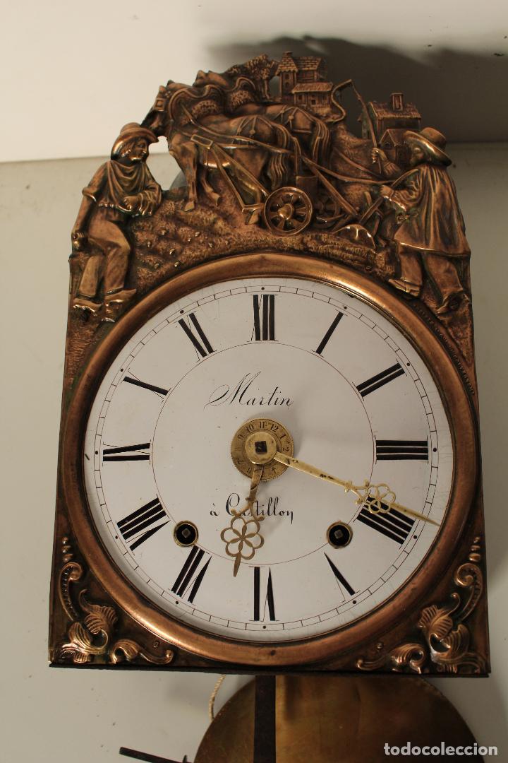 Relojes de pared: antiguo Reloj Morez de martin - Foto 11