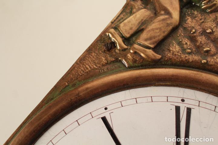 Relojes de pared: antiguo Reloj Morez de martin - Foto 12