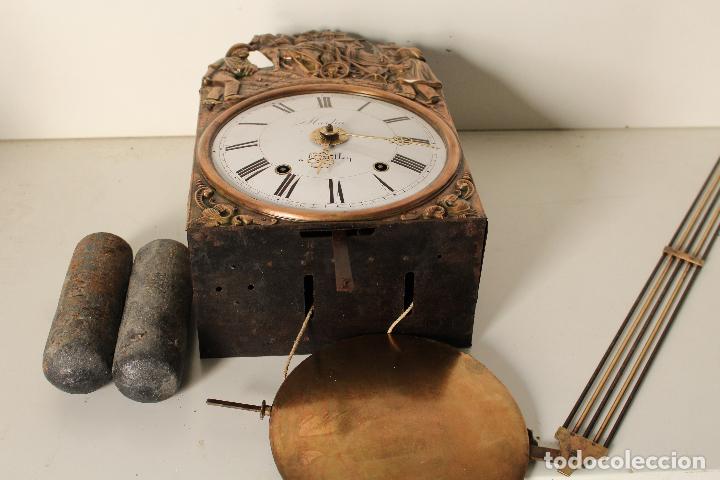 Relojes de pared: antiguo Reloj Morez de martin - Foto 13