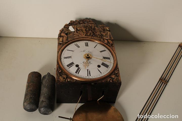 Relojes de pared: antiguo Reloj Morez de martin - Foto 14