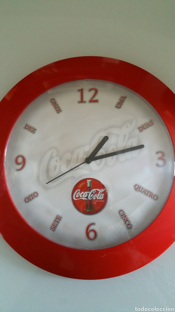 Relojes de pared: Reloj de pared, coca cola,no funciona. - Foto 2