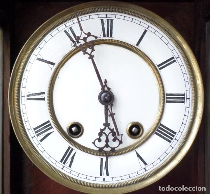 Relojes de pared: Reloj de pared Esfera y péndulo esmaltado - Lo he cogido de la casa en funcionamiento - Foto 5 - 249135620
