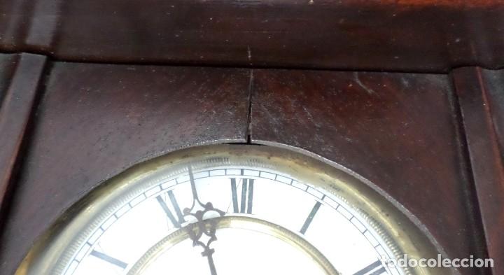 Relojes de pared: Reloj de pared Esfera y péndulo esmaltado - Lo he cogido de la casa en funcionamiento - Foto 10 - 249135620