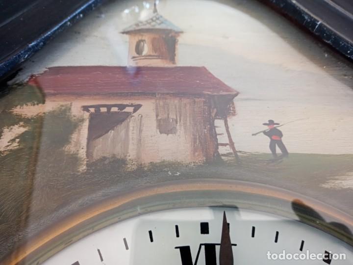 Relojes de pared: Antiguo reloj ojo de buey frances - Foto 12