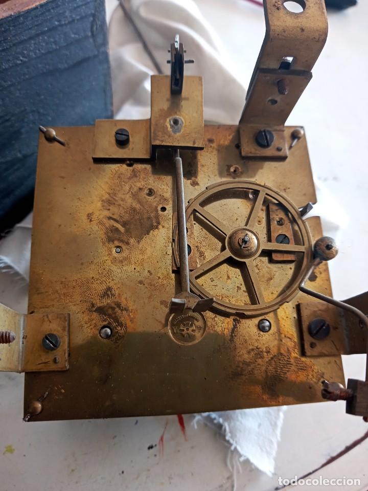Relojes de pared: Antiguo reloj ojo de buey frances - Foto 6