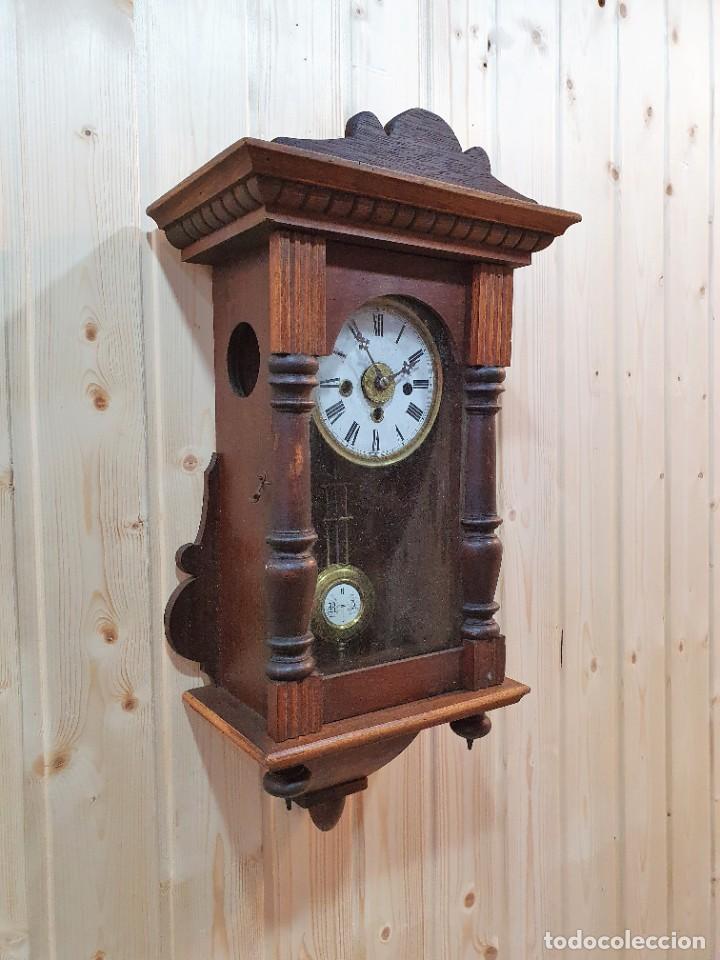 Relojes de pared: ANTIGUO RELOJ DE PARED - Foto 2